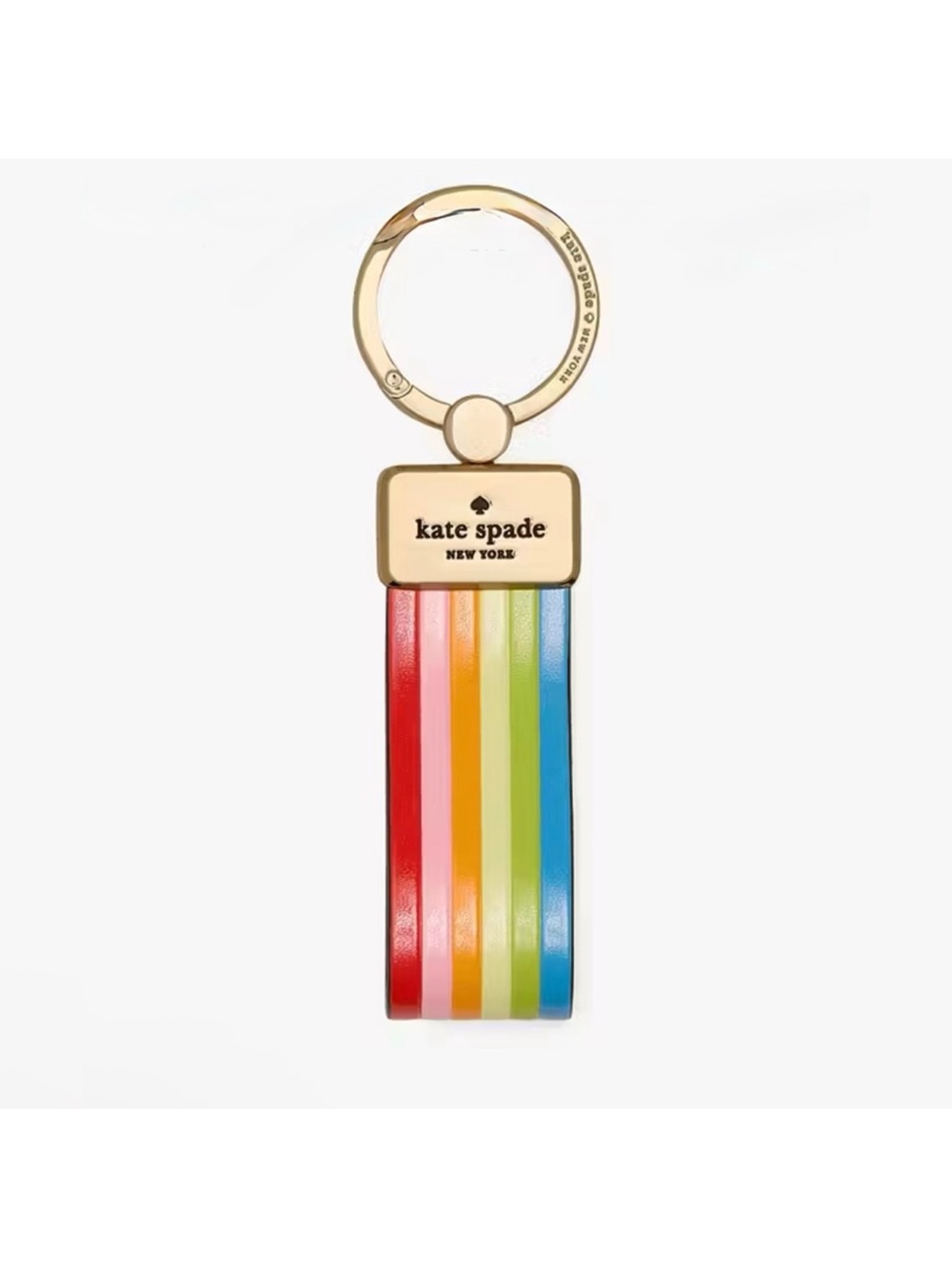 Kate Spade Rainbow Bag Charm w/dust bag